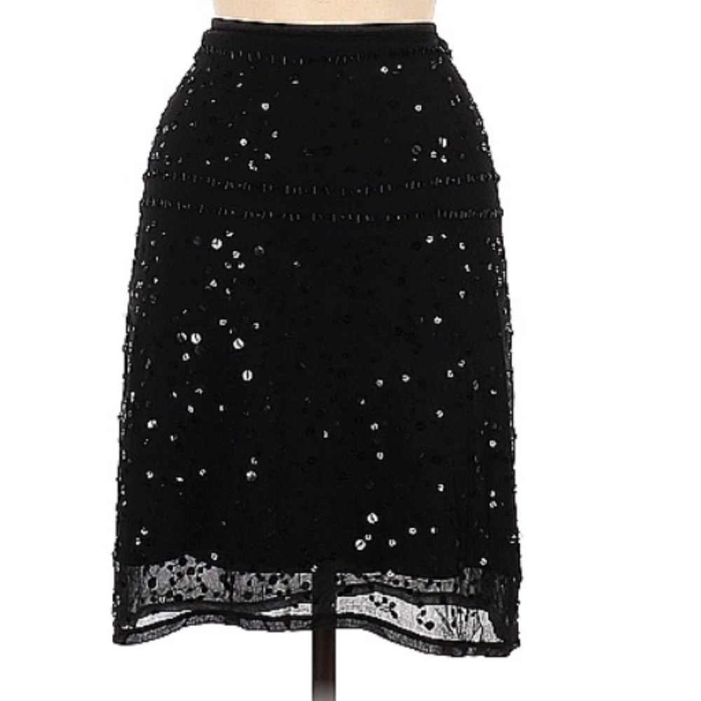 Kenneth Cole Holiday Beaded Skirt